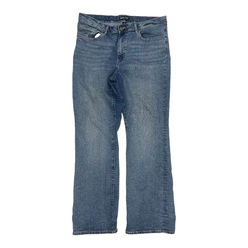 Jeans Boot Cut By Nautica In Blue Denim, Size:14