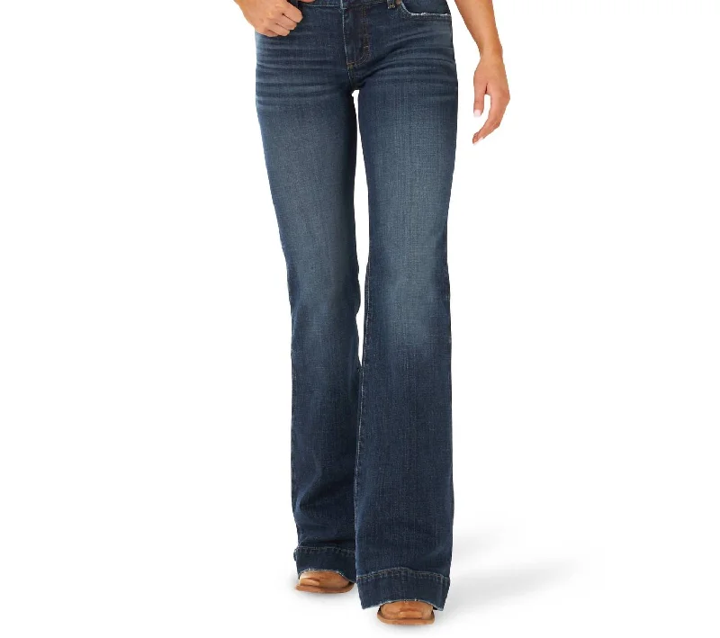 Retro Mae Trouser Jean In Shelby