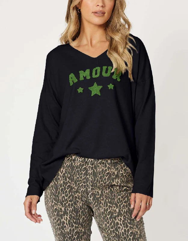 Amour Knit - Navy