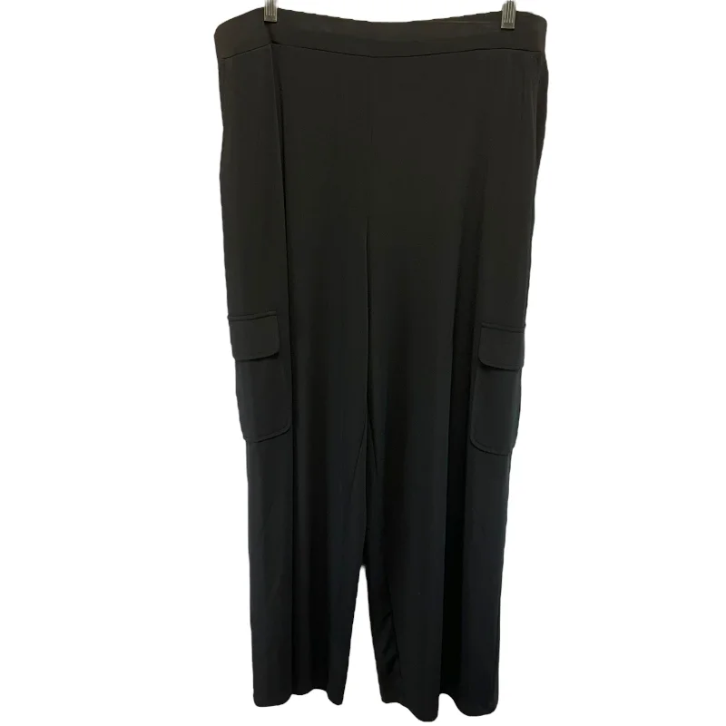 Black Pants Cropped Lisa Rinna, Size Petite L