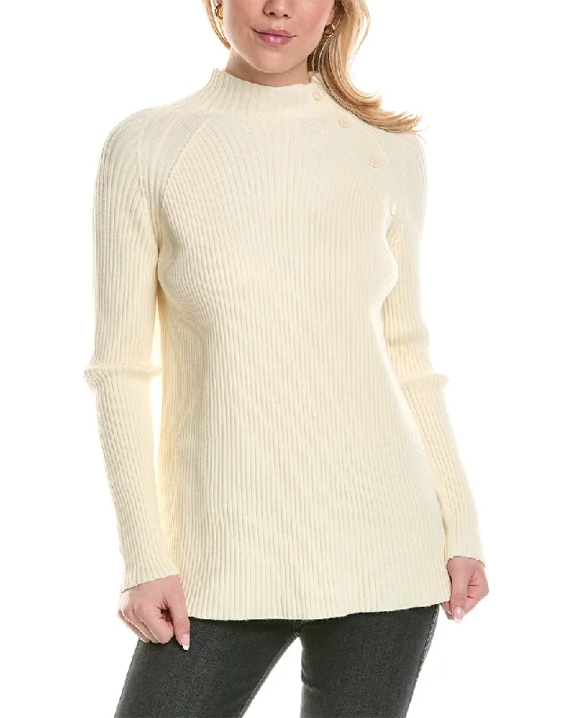 Colette Rose Mock Neck Sweater