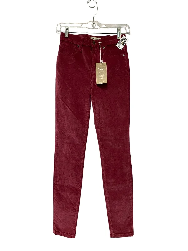 Red Pants Other Madewell, Size 24