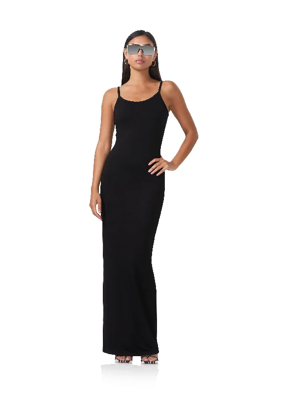 Ashlyn Tank Dress - Noir