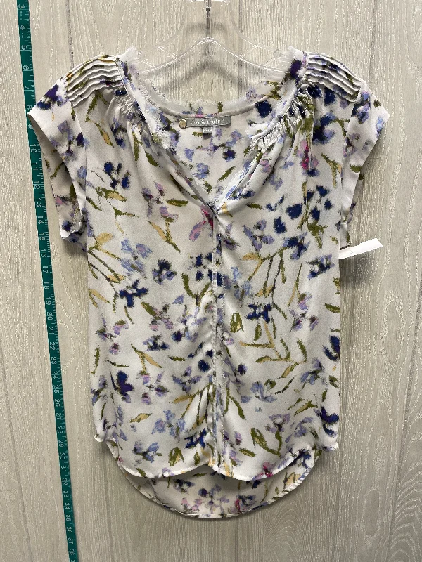 Floral Print Top Sleeveless Daniel Rainn, Size S