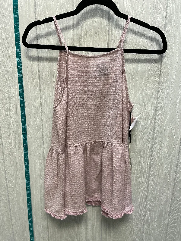 Striped Pattern Top Sleeveless Doe & Rae, Size S