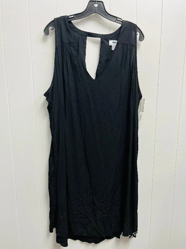 Black Dress Casual Short Old Navy, Size Xxl