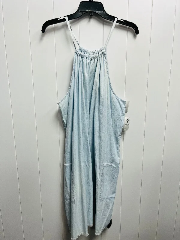 Blue Dress Casual Short Old Navy, Size Xxl