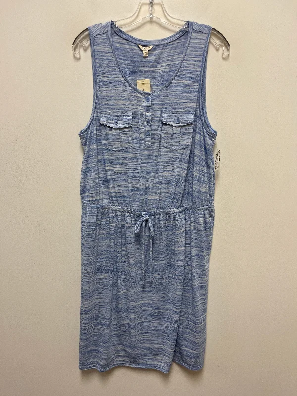 Blue Dress Casual Short Sonoma, Size Xl