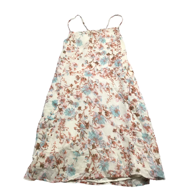 Floral Dress Casual Short Cmb, Size L