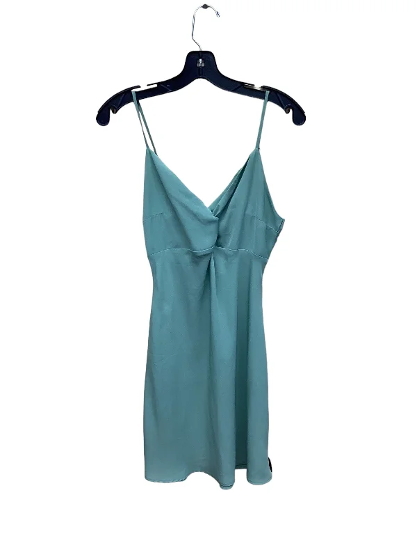 Green Dress Casual Short Abercrombie And Fitch, Size S