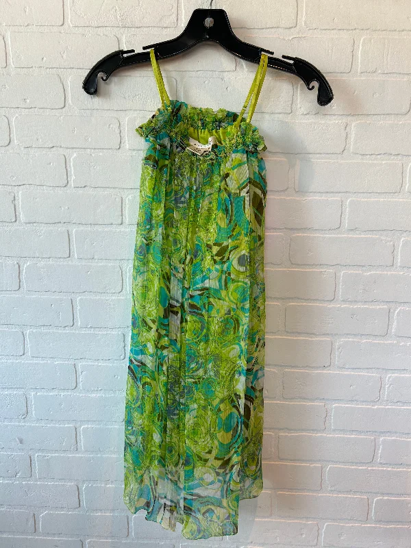 Green Dress Casual Short Studio M, Size Xs