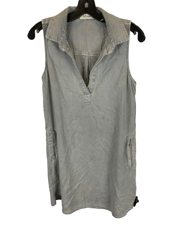 Grey Dress Casual Short Bella Dahl, Size Xs