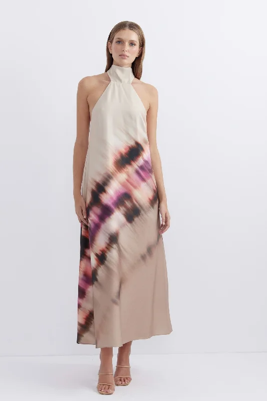 Pasduchas Horizon Halter Midi - Blur