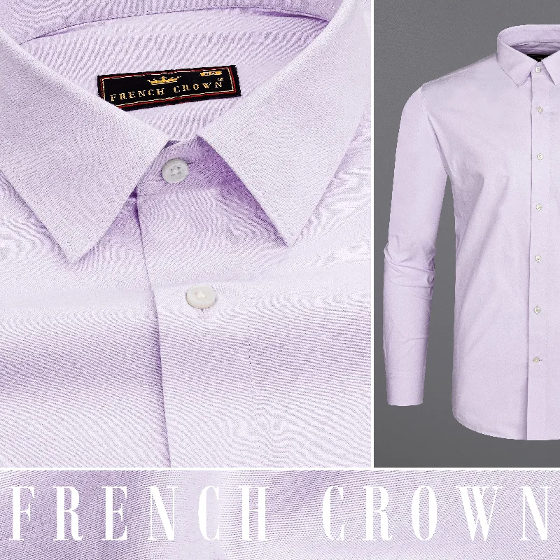 Mercury Purple Premium Cotton Shirt