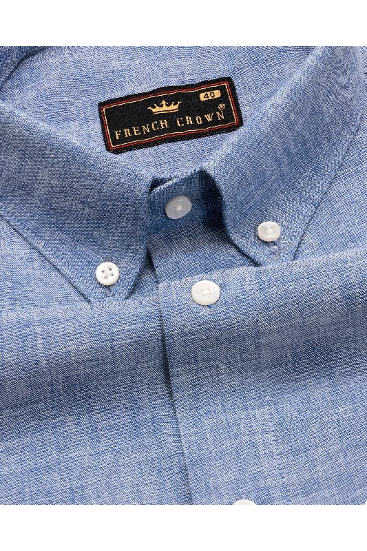 Storm Blue Royal Oxford Button-Down Shirt