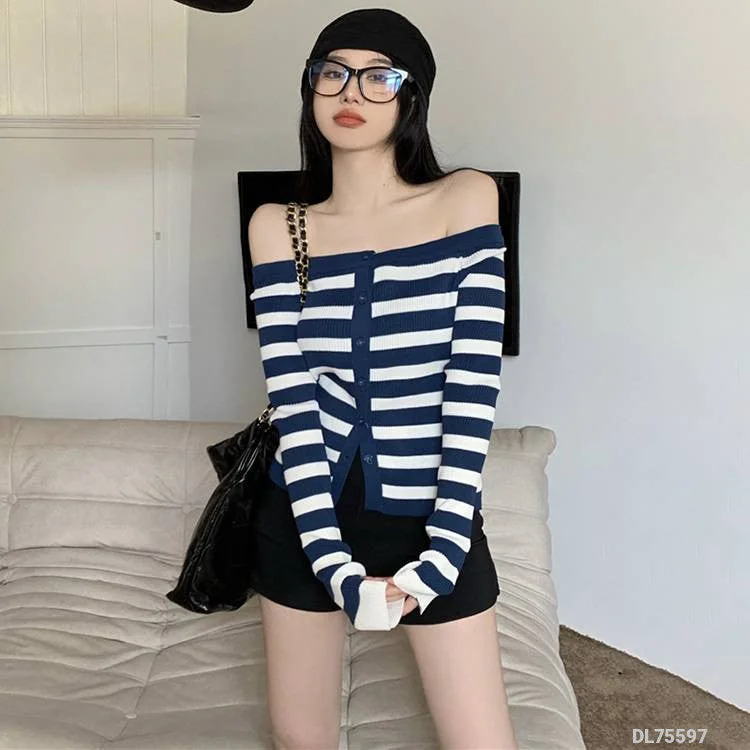 Dark blue stripes