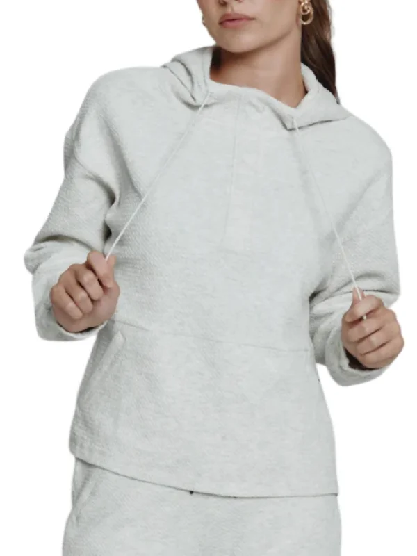 Restoration Half-Zip Hoodie In Ivory