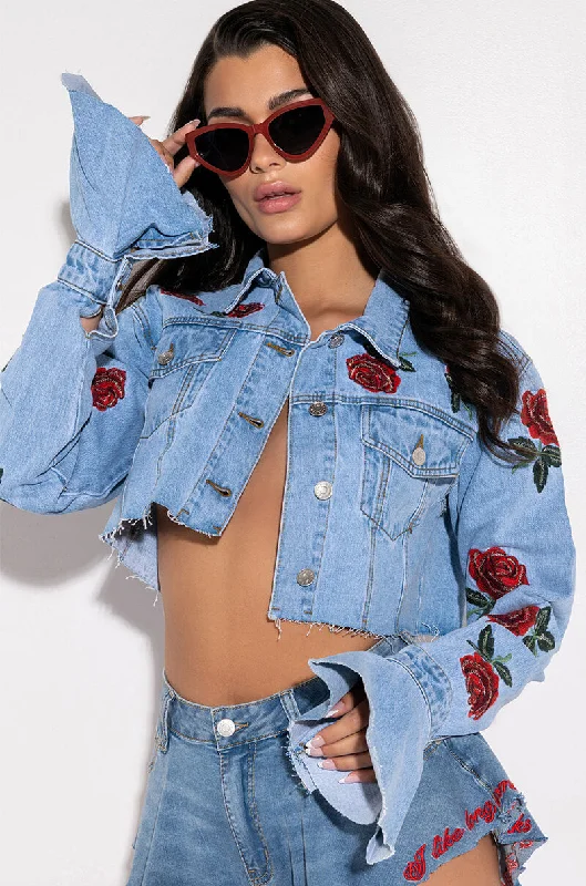 ROMANTIC WALKS DENIM JACKET